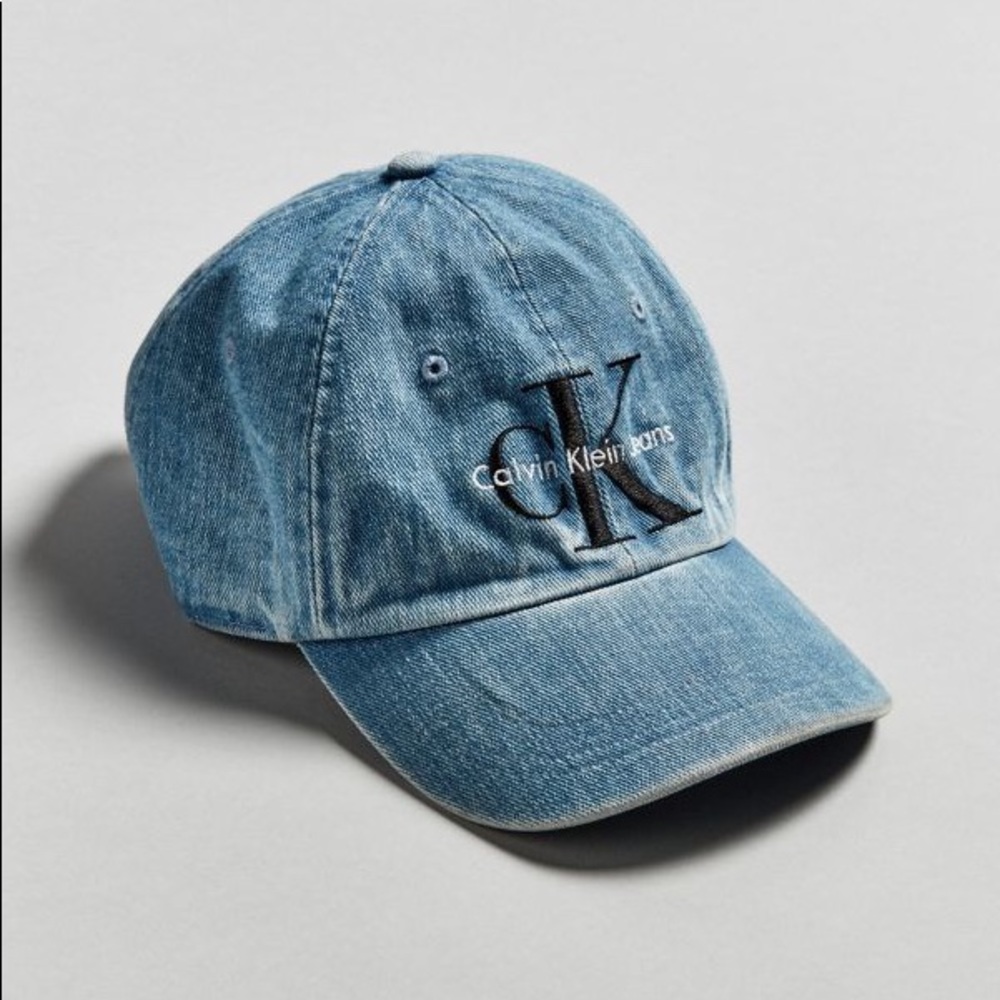 Calvin Klein Denim Baseball Cap Hat